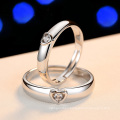 Newest design couple valentine's day engagement tanishq diamond love finger ring